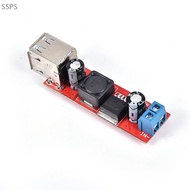 [SSPS]  DC 6V-40V 12V To 5V 3A Dual USB Charger DC-DC Step-down Converter Module LM2596  FAH