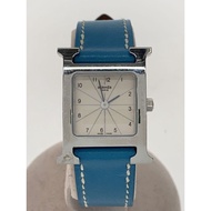 HERMES Womens Watch Quartz Analog Leather IVO IDG hh1.210 Direct from Japan Secondhand