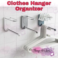 [SG] [FREE SHIP] Hanger Organiser (Type B) Clothings Clothes Pegs Organizer Organiser Hook Organise 