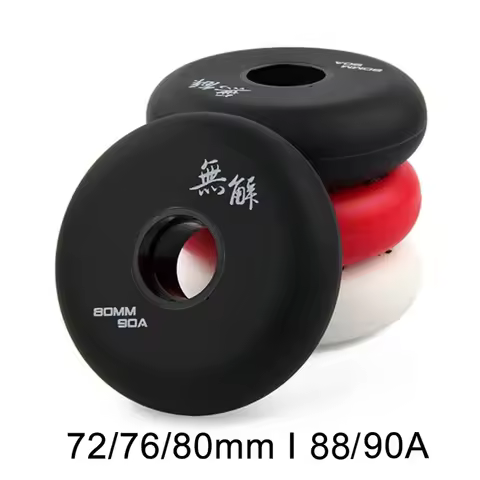 88A to 90A 72 76 80 mm Slide Inline Roller Skates Wheels for FSK Street Driveway Sakting for Profess