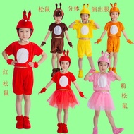 New Cartoon Cute 12 Animal Toddler Children/Performance Costume Little Squirrel Little Squirrel Mode