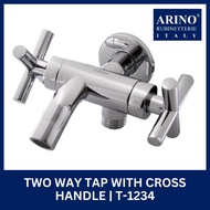 ARINO Two Way Tap with Cross Handle T-1234 | WELS: 2 or 3 Ticks