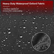 flashquick Durable Oxford Cloth Gift Wrap Storage Bag Christmas Gift Organizer With Multiple Poets F