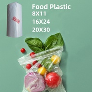HD Plastic Roll Bag/ Plastic Labo (8x11/16x24/ 20x30) food plastic/trash bag