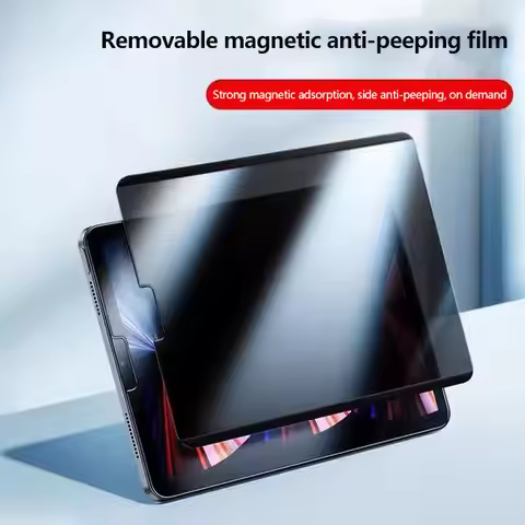 Removable Anti-spy Privacy Screen Protector For Lenovo Xiaoxin Pad Pro 12.7 2025 Pad11 P12 M10 Plus 