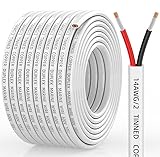 CONEPY 14 Gauge Marine Wire, 14/2 Wire Duplex