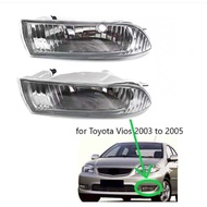 Front Bumper Fog Light fog Lamp FOR TOYOTA VIOS SOLUNA VIOS AXP4 2002 2003 2004 2005 foglight foglam