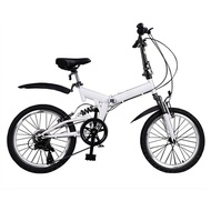 20Inch Bicycle Folding Adult Gifts for Men and Women Mountain Riding Road Bicycle Variable Speed Bicycle Student ZUIM