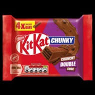 Nestle kitkar chunky double choc 4bar