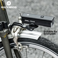ROCKBROS Bike Front Fork Light Stand For GoPro Camera Headlight Holder Folding Bike Aluminum Alloy Front Fork