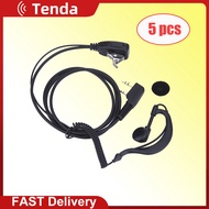 1-10PCS 2 PIN Earpiece Headset PTT MIC for BAOFENG UV5R for KENWOOD