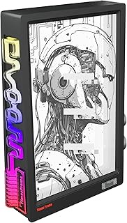 Divoom Times Frame Digital Picture Frame – Wi-Fi Smart Display for Photos, Videos & Messages with Ap