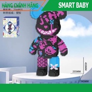 45cm Bearbrick Bear Assembly Model With Hammer, Bearbrick xinz Puzzle Toy