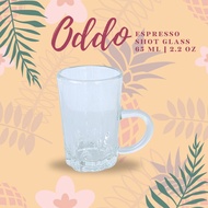 Oddo Espresso Shot Glass | Espresso Coffee Cup | Mini Glass Coffee Mug