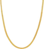 Mesmerizing 1 Gram Golden Chain For Girls Thin Neck Chain For Men Boys Gold Plated Necklace Chain Fo
