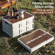 Camping outdoor storage box large capacity 35L car trunk organizer foldable storage box (Kimberly-Cl
