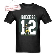 AARON RODGERS T-shirt Unisex Casual Tees New Cotton Ready to Ship