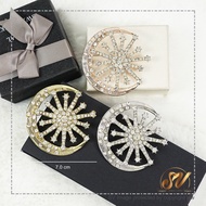 Kerongsang Dokoh Songkok Bulan Bintang Sabit Single Pin Pengantin Tanjak Melayu Muslimin Brooch For 