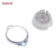 [Bilibili1] 9 Pole Ceramic Socket Tube Ceramic Vacuum Tube for 12AX7,12AT7,12AU7, ECC83,