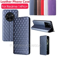 Flip Leather Phone Case For Realme 14 pro plus 14 X 14pro+ 14X 1 4 Realme14 pro Realme14pro+ Realme1