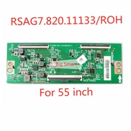 VER.A Original TCON RSAG7.820.11133/ROH 55E3G 55A6G 55V1F-R TV T-CON Logic Board For 55 inch Mla