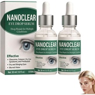 NanoClear Eye Drops,Nano eye drops Serum, Vision Recovery Eye Drops, Dry Eye drops for Humans, Relie
