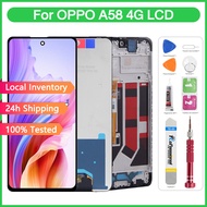 Original LCD With Frame For OPPO A58 4G /A79/A98/A1 2023/A2 5G LCD Display Screen+Touch Screen Digit