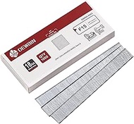 DEWBIN 18 Gauge Brad Nails, 1000 Counts 5/8-inch 18 GA Brad Nails, Galvanized Nails for Nail Gun, Fi