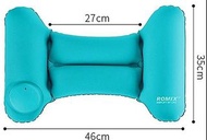 便攜式按壓式自動充氣枕旅行墊  Portable Press Type Automatic Inflating Pillow Travel Cushion