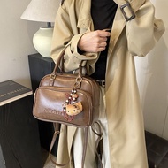 Deere Jack กระเป๋าเป้สะพายหลังกระเป๋าสะพายไหล่ผู้หญิงกระเป๋าสะพายคาดลำตัวกระเป๋าถือแฟชั่น Pu พร้อมจี