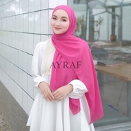 Pashmina ceruty baby doll hijab pashmina ceruty bebydoll fuchsia color