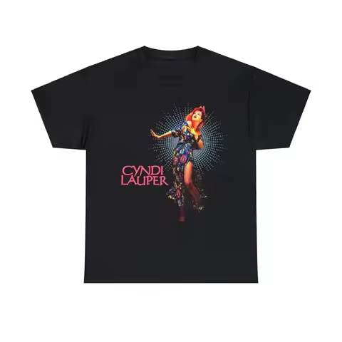 Cyndi Lauper Heavy Cotton T Shirt Fan