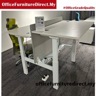 Get a Free Quote Q - 2 Seater 4 Seater Adjustable Standing Desks Electric Ergonomic Height Workstati