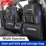 GAC Aion Car Seat Back Storage Bag Car Anti Kick Mats Large Capacity Car Backseat Organizer Auto Tis
