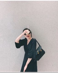 Hermes Kelly Depeches 25 NOIR 金扣兩用袋