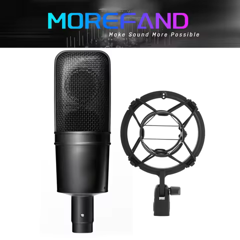 AT4040 Professional Condenser Microphone for Podcasting Voice Over And Live Streaming Applications M