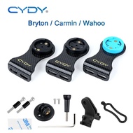 CYDY MTB Bicycle Computer Carbon Handlebar Mount Garmin Bryton Wahoo for the Front with Gropro Lamp Holder Bike Accessories