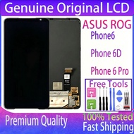 Original Fit for AMOLED ASUS ROG Phone 6  ROG Phone 6D  ROG Phone 6 Pro LCD Display Touch Screen Rep