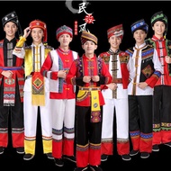 Minority Ethnic Costume Men's Miao Ethnic Yao Ethnic Dong Ethnic Costume National Ethnic Strong Ethn