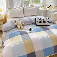 Pure Cotton Quilt Cover Single Piece Double Cotton Quilt Cover 200x230 Children Student Dormitory Si