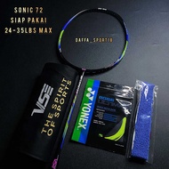 Raket Badminton VSE SONIC Original Free Tas Dan Grip