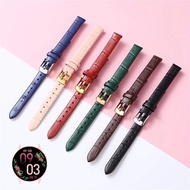 Animal Skin Watch Strap 8MM 10MM 12MM 14MM 16MM 18MM 20MM Wristband for Lola Rose JULIUS DW SKMEI SK