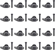 ApplianPar 16Pcs Rocker Arms and Bolts with Trunion Kit for L33 L59 LM4 LM7 LS1 LS2 LS6 LR4 4.8L 5.3
