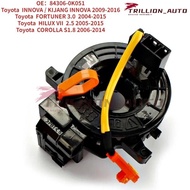 Spiral Cable Clock Spring 84306-0K051 for Toyota Corolla FORTUNER HILUX INNOVA 84306-0K050