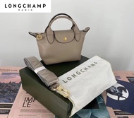 105100% original longchamp official store bag L1500 mini Top-Handle Bags sheepskin bag with gift box long champ 2024 fashion women bags
