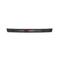 Car Door Sill Stickers Carbon Fiber Leather Anti-stepping Protector For Chery Tiggo 7 Pro 8 4 5 3 2