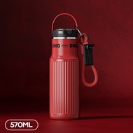 Sidagar ขวดน้ำเก็บความเย็นพร้อมหูจับ แก้วเก็บความเย็นสแตนเลส 316 แก้วเก็บความเย็นสำหรับเล่นกีฬาแบบพก