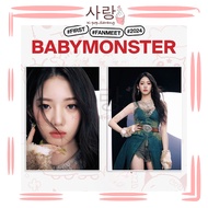 2pcs BabyMonster《SHEESH》Poster Set Collection Kpop Ruka Pharita Asa Rami Rora Chiquita Ahyeon