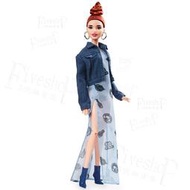 ５號雜貨屋＊(預購代購~1千初)收藏型 芭比 Barbie Styled by Marni Senofonte 紅髮白人