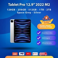OBRAL TABLET PRO M2 2022 12.9" INCH WFI CELL 5G 6TH GEN 128GB 256GB